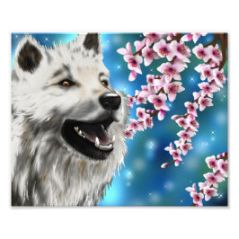 Springtime-gloedafdruk Foto Afdruk