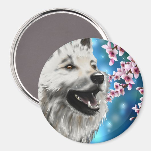 Springtime-gloedmagneet Magneet (Voorkant / Achterkant)