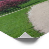 Springtime Golfing Poster (Hoek)