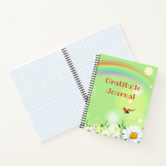 Springtime Gratitude Journal Spiral Notitieboek (Binnen)