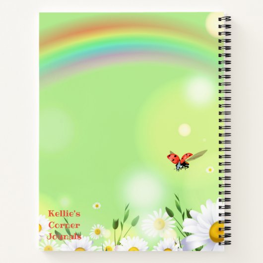 Springtime Gratitude Journal Spiral Notitieboek (Achterkant)