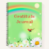 Springtime Gratitude Journal Spiral Notitieboek (Voorkant)