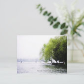 Springtime Greetings/West Lake, China Briefkaart (Staand voorkant)