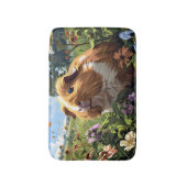 Springtime Guinee Pig Badmat (Voorkant Verticaal)