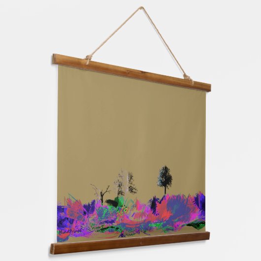 Springtime Hangend Wandkleed (Gebogen)