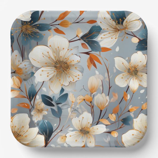 Springtime Harmony-kartonnen zakken Papieren Bordje (Voorkant)