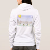 Springtime Impressionist Art Hoodie! Hoodie (Achterkant)