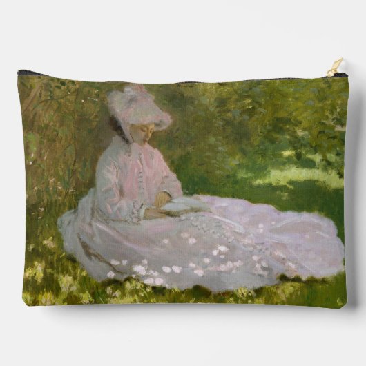 Springtime, Impressionist Portrait, Claude Monet Etui (Achterkant)