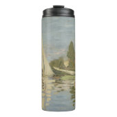 Springtime, Impressionist Portrait, Claude Monet Thermosbeker (Voorkant)