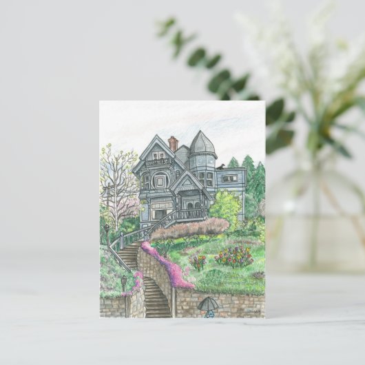 Springtime in Bellingham, Washington Briefkaart (Staand voorkant)