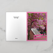 Springtime in Boston, MA Folie Wenskaart (Buiten Laag)