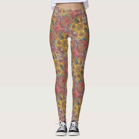 Springtime in de woestijn leggings (Voorkant)