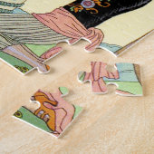 Springtime in Frankrijk Art Deco Legpuzzel (Zijkant)