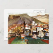 Springtime in Mostar Briefkaart (Voorkant / Achterkant)