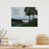 Springtime in Niagara Herfst-Canada/met Citaat Poster (Keuken)