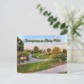 Springtime in Rocky Hill  Briefkaart (Staand voorkant)