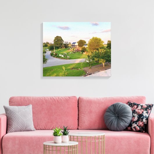 Springtime in Rocky Hill - Quiet Ember Canvas Afdruk (Insitu (Woonkamer))