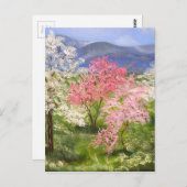 Springtime in Tennessee Briefkaart (Voorkant / Achterkant)