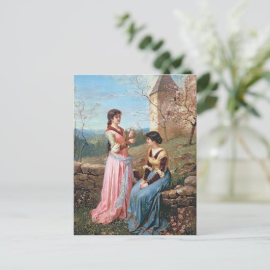 Springtime in Toscane Briefkaart (Staand voorkant)