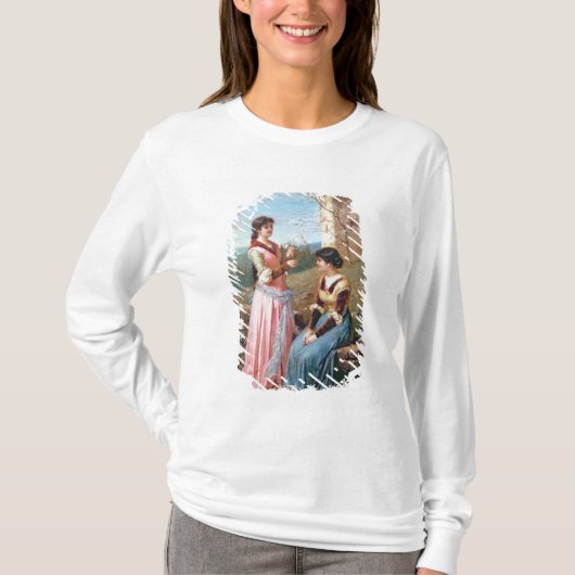Springtime in Toscane T-shirt (Voorkant)