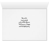 Springtime is hier, konijn die een ventilator smel (Binenzijde Horizontaal (Onderkant))