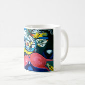 Springtime Jazz Abstracte Hankamer Artjunkhaus Art Koffiemok (Voorkant rechts)