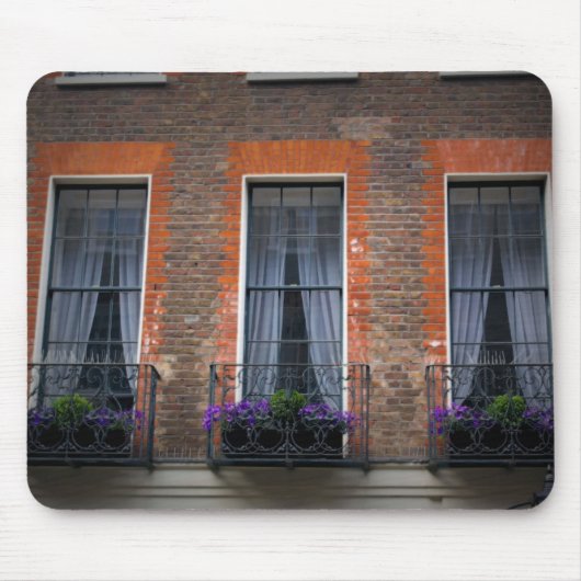 Springtime London Lavender Window Boxes Muismat (Voorkant)