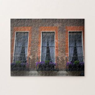 Springtime London Lavender Window Boxes Puzzle Legpuzzel