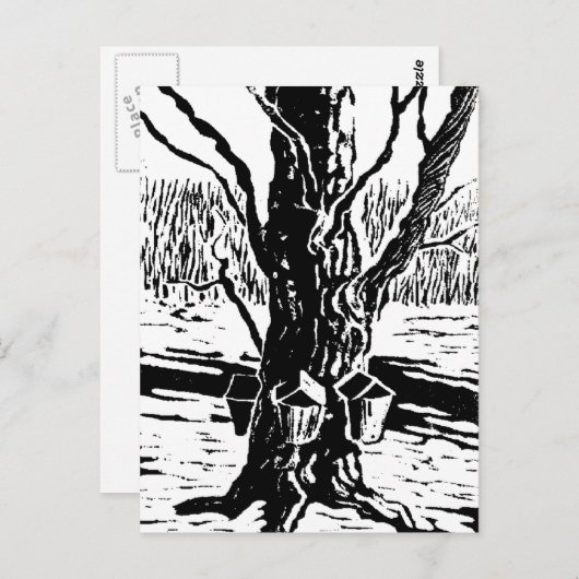 Springtime Magic Briefkaart (Voorkant / Achterkant)