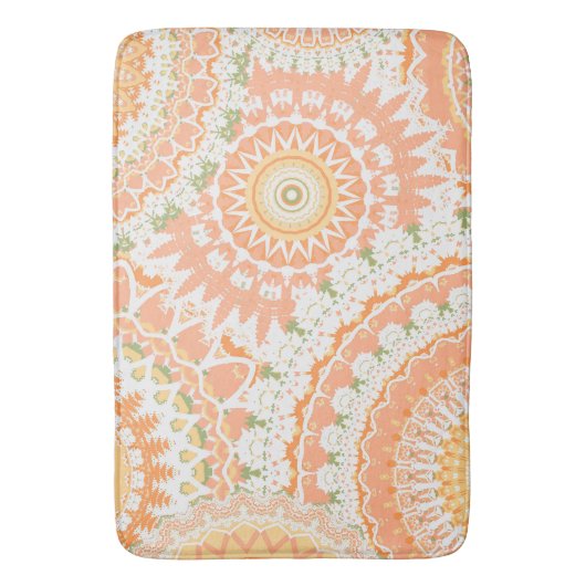 Springtime Mandalas Badmat (Voorkant Verticaal)