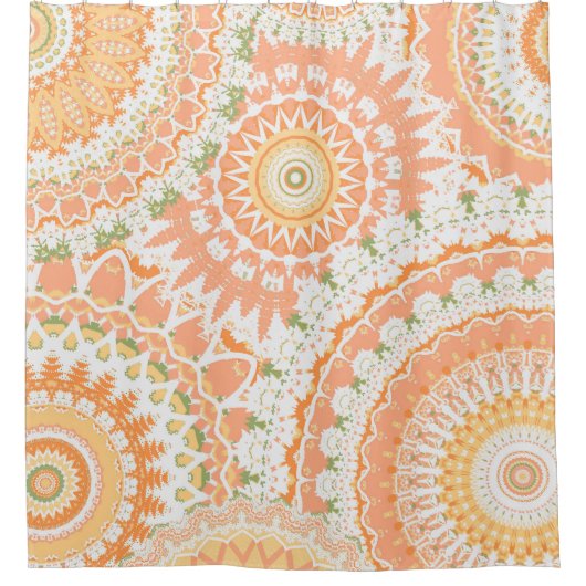Springtime Mandalas Douchegordijn (Voorkant)