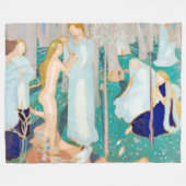 Springtime, Maurice Denis Fleece Deken (Voorkant (Horizontaal))