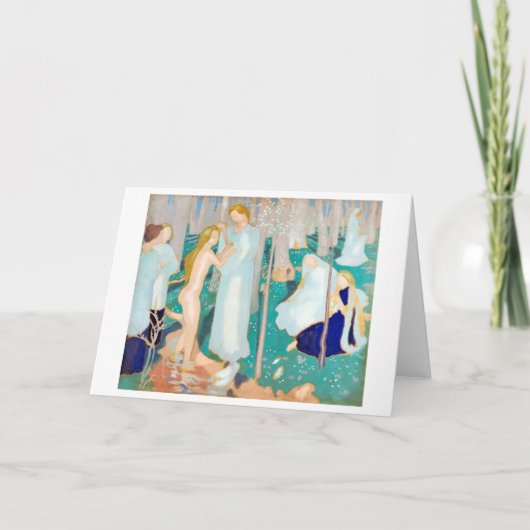 Springtime, Maurice Denis Kaart (Voorkant)