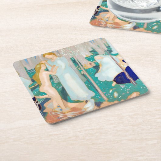 Springtime, Maurice Denis Kartonnen Onderzetters (Schuin)