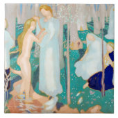 Springtime, Maurice Denis Tegeltje (Voorkant)