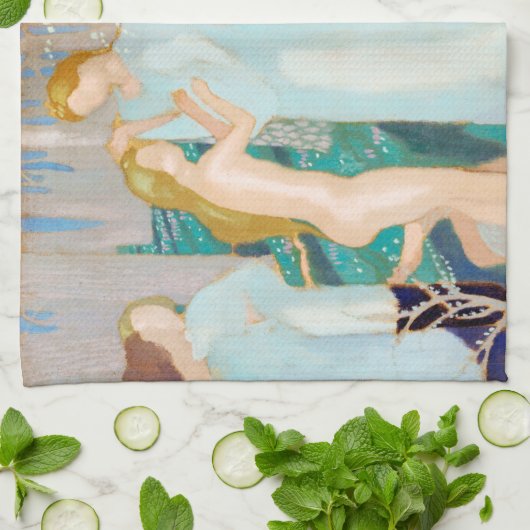 Springtime, Maurice Denis Theedoek (Gevouwen)