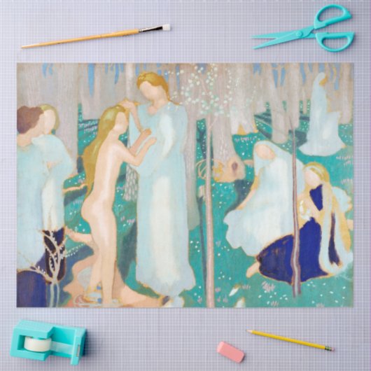 Springtime, Maurice Denis Tissuepapier (Craft)