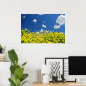 Springtime Meadow Poster (Thuiskantoor)