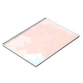 Springtime met naam en jaargegevens notitieboek (Linkerzijde)