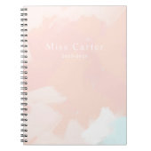 Springtime met naam en jaargegevens notitieboek (Voorkant)