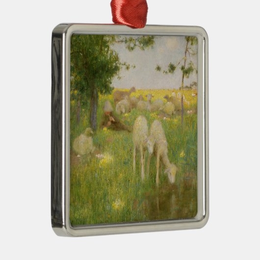 Springtime Metalen Ornament (Rechts)