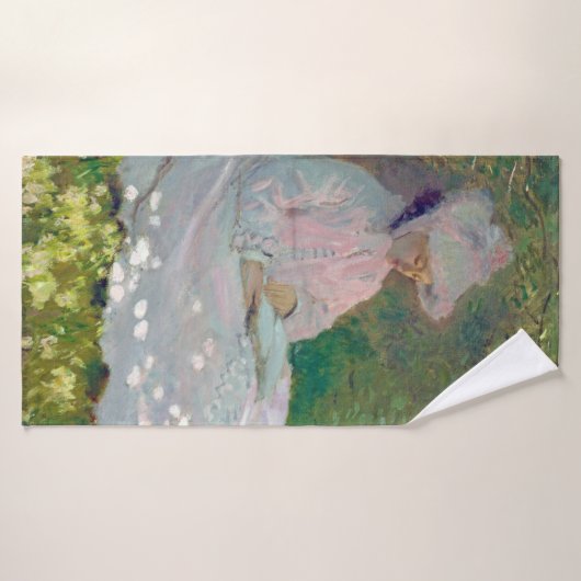 Springtime, Monet Badhanddoek (Badhanddoek)