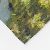 Springtime, Monet Fleece Deken (Hoek)