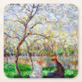 Springtime, Monet Kartonnen Onderzetters (Voorkant)
