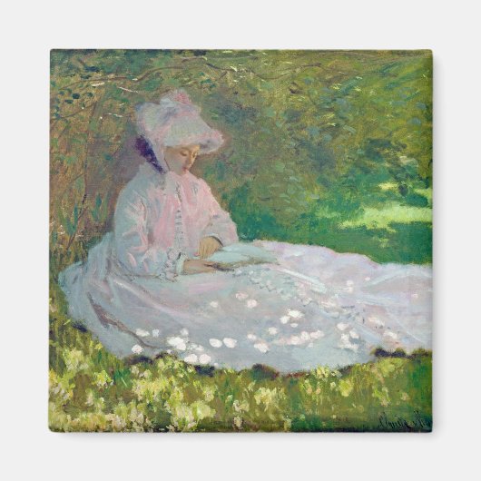 Springtime, Monet Magneet (Voorkant)