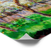 Springtime, Monet Poster (Hoek)