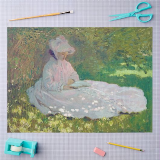 Springtime, Monet Tissuepapier (Craft)