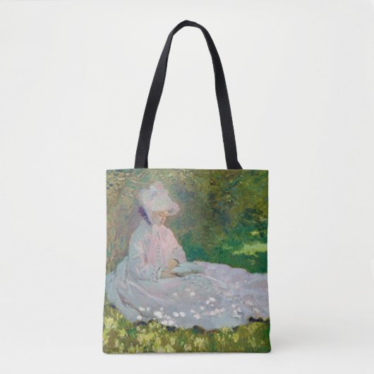 Springtime, Monet Tote Bag (Voorkant)