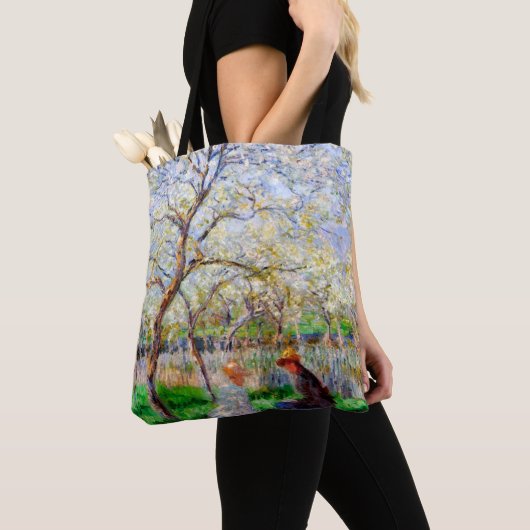 Springtime, Monet Tote Bag (Dichtbij)