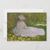 Springtime Monet voor dames lezen Kaart (Voorkant)